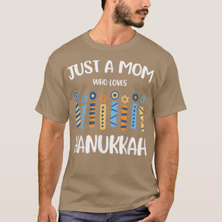 Alleen een moeder die van Hanukkah Jewish Chanukah T-shirt