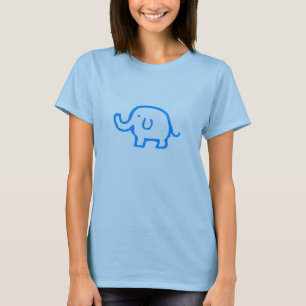 Alleen een olifant voor vrouwen T-Shirt