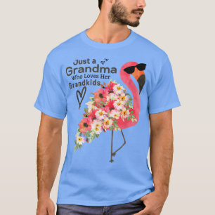 Alleen een oma die van haar kleinkinderen houdt Ro T-shirt
