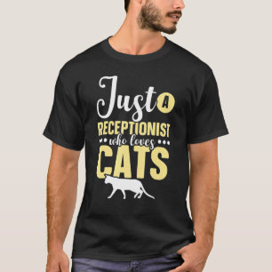 Alleen een receptionist die van de Kantoor van de T-shirt