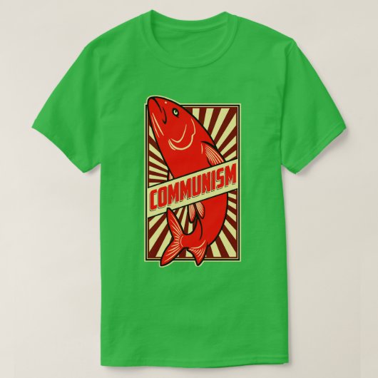 Alleen een rode haring t-shirt (Design voorkant)