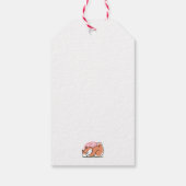 Alleen een Shiba Lying Low: Schattige Shiba Inu-on Cadeaulabel (Achterkant)