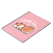 Alleen een Shiba Lying Low: Schattige Shiba Inu-on Notitieboek (Linkerzijde)