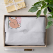 Alleen een Shiba Lying Low: Schattige Shiba Inu-on Tissuepapier (Geschenk)