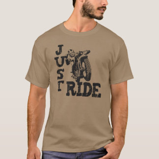 Alleen een  T-shirt met ride