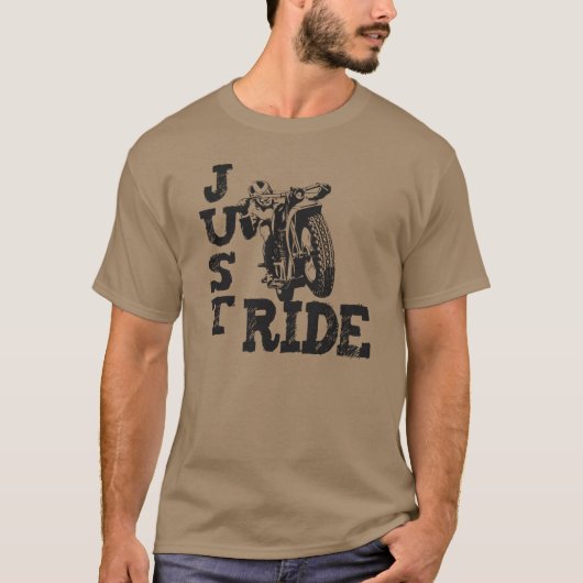 Alleen een  T-shirt met ride (Voorkant)