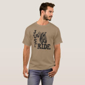 Alleen een  T-shirt met ride (Voorkant volledig)
