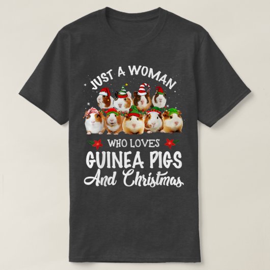 Alleen een vrouw die houdt van parelhoenders en ke t-shirt (Design voorkant)