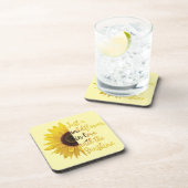 Alleen een Wilde Bloem Bier Onderzetter (Rechterzijde)