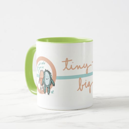 Alleen en Solo Sticker Co. Signature Coffee Mok (Voorkant links)