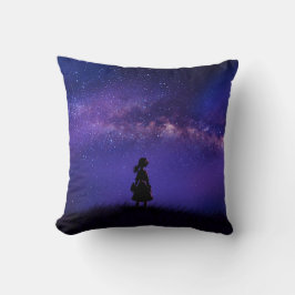 Alleen en Sterrennacht Kussen
