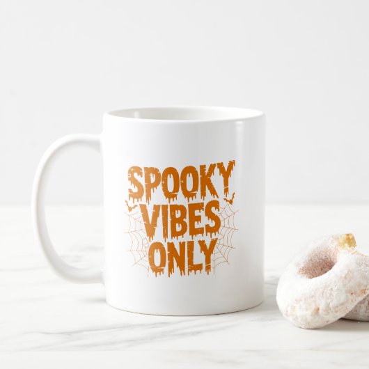 Alleen enge sfeer Halloween Koffiemok (Met donut)
