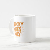 Alleen enge sfeer Halloween Koffiemok (Voorkant links)