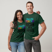 Alleen Englisheacher Omdat Fullime Multiask-vriend T-shirt (Unisex)
