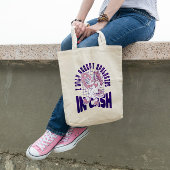 Alleen excuses onder rembours tote bag