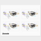 Alleen Fabu-Lace. Rechthoekige Sticker (Vel)