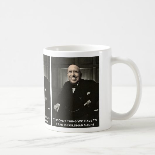Alleen Fear Goldman Sachs Koffiemok (Rechts)
