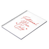 Alleen fictieve Mannen Notitieboek (Linkerzijde)