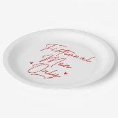 Alleen fictieve Mannen Papieren Bordje (Gekanteld)