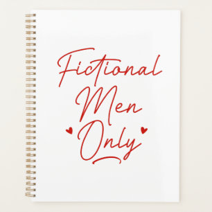 Alleen fictieve Mannen Planner