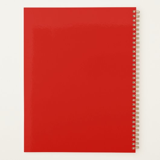 Alleen fictieve Mannen Planner (Achterkant)