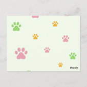 Alleen Frenchie Vibes Briefkaart (Achterkant)