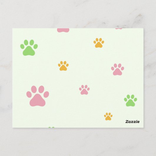 Alleen Frenchie Vibes Briefkaart (Achterkant)