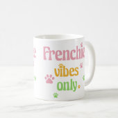 Alleen Frenchie Vibes Koffiemok (Voorkant rechts)
