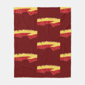 Alleen Frietjes Soort Dag 🍟 Fleece Deken (Voorkant)