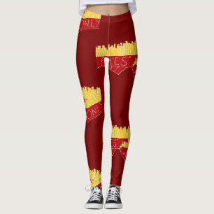 Alleen Frietjes Soort Dag 🍟 Leggings