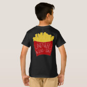 Alleen Frietjes Soort Dag 🍟 T-shirt (Achterkant volledig)