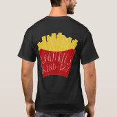 Alleen Frietjes Soort Dag 🍟 T-shirt (Achterkant)