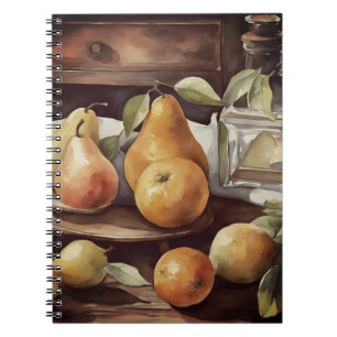 Alleen fruit stilleven notitieboek