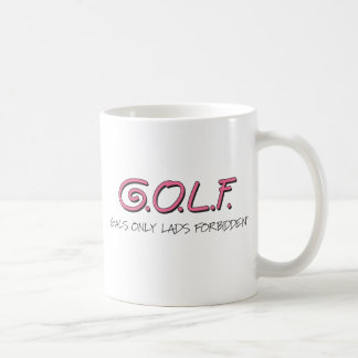 ALLEEN GALS-LADEN VERBODEN KOFFIEMOK