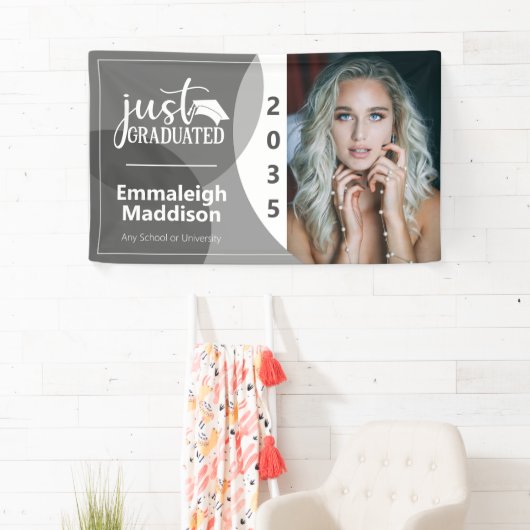 Alleen gediplomeerde moderne aangepaste fotobanner spandoek (Insitu)