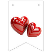 Alleen gehuwde autobanner vlaggetjes (Eerste vlag)