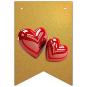 Alleen gehuwde autobanner vlaggetjes (Eerste vlag)