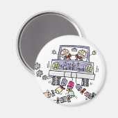 Alleen gehuwde homepage-voordeur magneet (Voorkant / Achterkant)