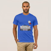 Alleen gehuwde Oldtimer Car T-shirt (Voorkant volledig)