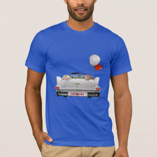 Alleen gehuwde Oldtimer Car T-shirt