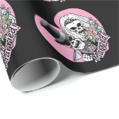 Alleen gehuwde schedels cadeaupapier (Rol Hoek)