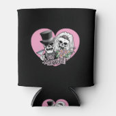 Alleen gehuwde Skulls Blikjeskoeler (Voorkant)