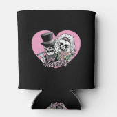 Alleen gehuwde Skulls Blikjeskoeler (Achterkant)