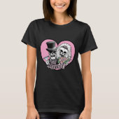 Alleen gehuwde Skulls T-shirt (Voorkant)