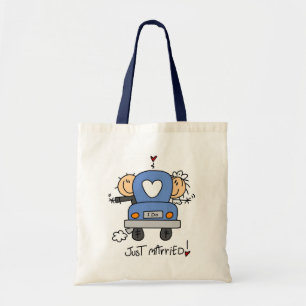 Alleen gehuwde T-shirts, bruidegom en cadeautjes Tote Bag