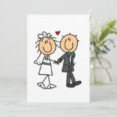 Alleen gehuwde uitnodigingen (Staand voorkant)