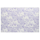 alleen geiten paars wit stof (Fat Quarter)