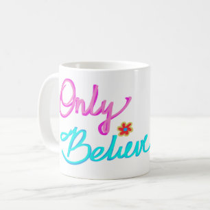 Alleen geloven Christelijke citaat  Koffiemok