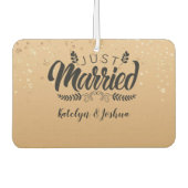 Alleen getrouwd | Aangepaste foto Luchtverfrisser (Voorkant)