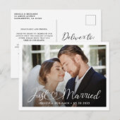 Alleen getrouwd | Aankondiging van weddenschappen (Voorkant / Achterkant)